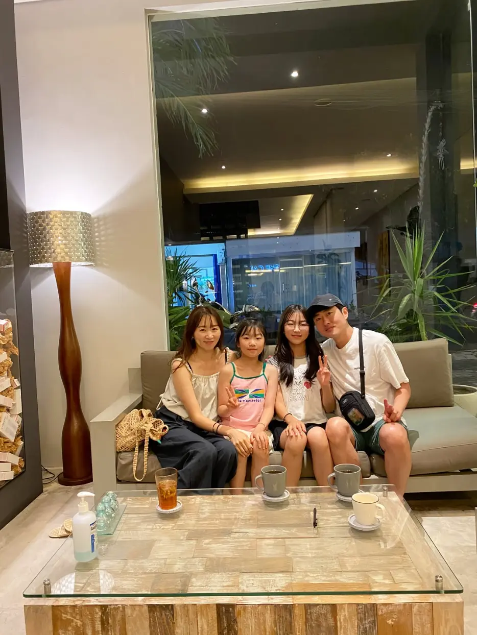 Family visiting The Care Day Spa