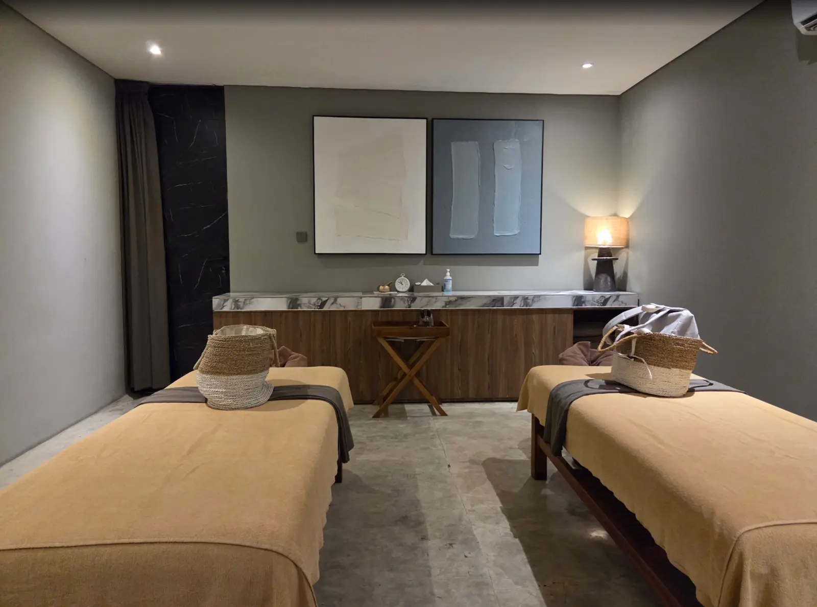 Private treatment room at The Care Day Spa